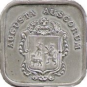 France 25 Centimes (Augusta Auscorum) AUGUSTA AUSCORUM coin obverse France 25 Centimes (Augusta Auscorum) AUGUSTA AUSCORUM coin obverse