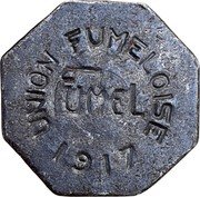 France 25 Centimes (Fumel) UNION FUMELOISE FUMEL 1917 coin obverse