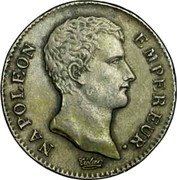 France 3 Centimes (Essai by Tiolier) NAPOLEON EMPEREUR TIOLIER coin obverse