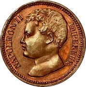 France 3 Centimes Essai Heavy. Napoleon II 1816 X# E7 NAPOLEON II EMPEREUR coin obverse France 3 Centimes Essai Heavy. Napoleon II 1816 X# E7 NAPOLEON II EMPEREUR coin obverse
