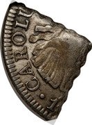 France 3 Escalins (Martinique Coinage) KM# 26 CAROLU... coin obverse