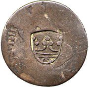 France 3 Stivers (Saint Barthelemy Coinage) KM# 4 3 coin obverse France 3 Stivers (Saint Barthelemy Coinage) KM# 4 3 coin obverse