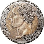 France 40 Francs (Essai by Jeuffroy) BONAPARTE PREMIER CONSUL JEUFFROY coin obverse France 40 Francs (Essai by Jeuffroy) BONAPARTE PREMIER CONSUL JEUFFROY coin obverse