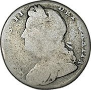 France 40 Sous Guadeloupe British Occupation ND (1811)  Host years 1787 KM# 22 ... DEI GRATIA coin reverse
