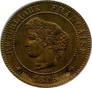 France 5 Centimes (Essai by Oudine) RÉPUBLIQUE FRANÇAISE OUDINE ESSAI 1896 ESSAI coin obverse