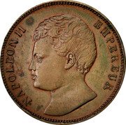 France 5 Centimes Essai Napoleon II 1816 X# E8 NAPOLEON II EMPEREUR coin obverse France 5 Centimes Essai Napoleon II 1816 X# E8 NAPOLEON II EMPEREUR coin obverse