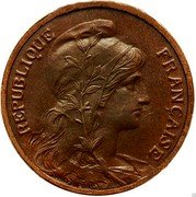 France 5 Centimes Essai No date ND (1897) DANIEL DUPUIS RÉPUBLIQUE FRANÇAISE coin obverse