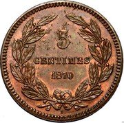 France 5 Centimes (Essai - Oudine) OUDINE REPUBLIQUE FRANÇAISE coin reverse France 5 Centimes (Essai - Oudine) OUDINE REPUBLIQUE FRANÇAISE coin reverse