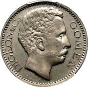 France 5 Francs (Gomen) X# Tn4 DIGEON&CO GOMEN coin obverse France 5 Francs (Gomen) X# Tn4 DIGEON&CO GOMEN coin obverse