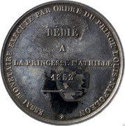 France 5 Francs Louis-Napoleon Bonaparte. Essai 1852 DEDIE A LA PRINCESSE MATILDE 1852 ESSAI MONETAIRE EXECUTE PAR ORDRE DU PRINCE LOUIS-NAPOLEON coin reverse France 5 Francs Louis-Napoleon Bonaparte. Essai 1852 DEDIE A LA PRINCESSE MATILDE 1852 ESSAI MONETAIRE EXECUTE PAR ORDRE DU PRINCE LOUIS-NAPOLEON coin reverse