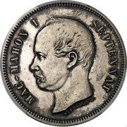 France 5 Francs (Satirical coinage. Mac-Mahon.) X# E51a NAPOLEON F MAC-MAHON I SEPTENNAT coin obverse France 5 Francs (Satirical coinage. Mac-Mahon.) X# E51a NAPOLEON F MAC-MAHON I SEPTENNAT coin obverse