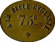 France 75 Centimes (Paris. A la Belle Cycliste) 75 C_ A LA BELLE CYCLISTE coin obverse France 75 Centimes (Paris. A la Belle Cycliste) 75 C_ A LA BELLE CYCLISTE coin obverse