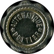 France 75 Centimes (Paris. Automatique Pottier) AUTOMATIQUE POTTIER coin obverse France 75 Centimes (Paris. Automatique Pottier) AUTOMATIQUE POTTIER coin obverse