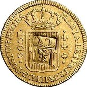 France 76381 (Martinique Coinage) MARIA I ET PETRUS III D G PORTUG REGES coin obverse France 76381 (Martinique Coinage) MARIA I ET PETRUS III D G PORTUG REGES coin obverse
