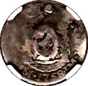 France 9 Stivers Saint Barthelemy Coinage ND (1808)  KM# 8 VTRA QUE VNUM LM JD coin reverse France 9 Stivers Saint Barthelemy Coinage ND (1808)  KM# 8 VTRA QUE VNUM LM JD coin reverse