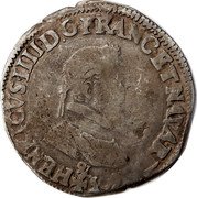 France 1/2 Franc (Henri IV. Aix) HENRICVS IIII D G FRANC ET NAVA REX 1594 coin obverse France 1/2 Franc (Henri IV. Aix) HENRICVS IIII D G FRANC ET NAVA REX 1594 coin obverse