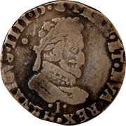 France 1/2 Franc (Henri IV. Limoges) HENRICVS IIII D G FRANC ET NAVA REX I coin obverse France 1/2 Franc (Henri IV. Limoges) HENRICVS IIII D G FRANC ET NAVA REX I coin obverse