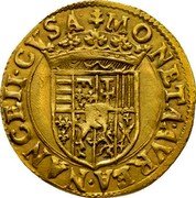 France 1/2 Pistole (Charles III) MONETA AVREA NANCEII CVSA coin reverse France 1/2 Pistole (Charles III) MONETA AVREA NANCEII CVSA coin reverse