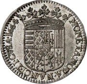 France 1/2 Teston (Charles IV) KM# 61 MONETA NOVA NANCEII CVSA 1664 coin reverse France 1/2 Teston (Charles IV) KM# 61 MONETA NOVA NANCEII CVSA 1664 coin reverse