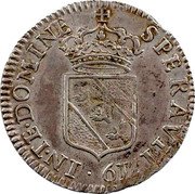 France 1/2 Teston (Lorraine Arms) KM# 89 IN TE DOMINE SPERAVI 1719 coin reverse France 1/2 Teston (Lorraine Arms) KM# 89 IN TE DOMINE SPERAVI 1719 coin reverse