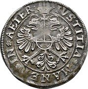 France 1/4 Thaler (Dicken. City of Hagenau) KM# 28.1 IVSTITIA. MANET. IN. AETER. coin reverse France 1/4 Thaler (Dicken. City of Hagenau) KM# 28.1 IVSTITIA. MANET. IN. AETER. coin reverse