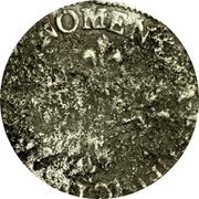 France 1/8 ECU (Louis XIII with Fleur-de-Lys Cross) SIT. NOMEN. DOMINI. BENEDICTVM... coin reverse France 1/8 ECU (Louis XIII with Fleur-de-Lys Cross) SIT. NOMEN. DOMINI. BENEDICTVM... coin reverse