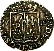 France 1/8 ECU (Navarre. Louis XIV) CTA.DEI.SVM.ID.Q.SVM.1648.O coin reverse