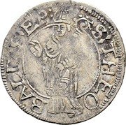 France 1 Batzen (City of Thann) KM# 7 S: THEOBALDS' EP: coin reverse France 1 Batzen (City of Thann) KM# 7 S: THEOBALDS' EP: coin reverse