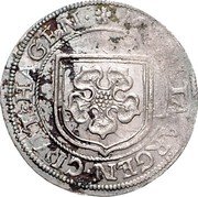 France 1 Batzen (Ferdinand II. City of Hagenau) KM# 36 MONETA. ARGEN. CIVIT. HAGEN. coin obverse France 1 Batzen (Ferdinand II. City of Hagenau) KM# 36 MONETA. ARGEN. CIVIT. HAGEN. coin obverse