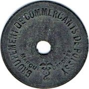 France 1 Centime (Poissy) GROUPEMENT DE COMMERÇANTS DE POISSY MARQUE DÉPOSÉE coin obverse France 1 Centime (Poissy) GROUPEMENT DE COMMERÇANTS DE POISSY MARQUE DÉPOSÉE coin obverse