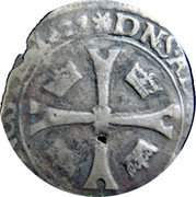 France 1 Douzain Gaston and Mary Posthumous 1629  DNS. ADIVTOR. ET. REDEM. NOSTER. 1629 coin reverse