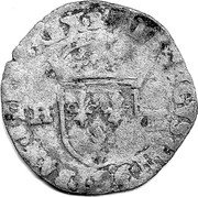 France 1 Douzain (Henry IV 1st Type) HENRI(CVS). IIII. D: G. FRAN. ET. NAV. REX coin obverse