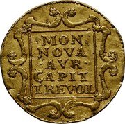 France 1 Ducat Church Chapter of Trevoux ND (1670)  MON NOVA AVR CAPIT TREVOL coin reverse France 1 Ducat Church Chapter of Trevoux ND (1670)  MON NOVA AVR CAPIT TREVOL coin reverse