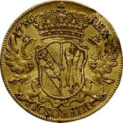 France 1 Ducat (Francis III. Lorraine) 1736 REX HIEROSOL coin reverse France 1 Ducat (Francis III. Lorraine) 1736 REX HIEROSOL coin reverse