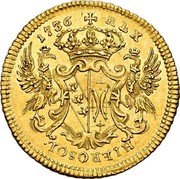 France 1 Ducat (Francis III. Lorraine) KM# 132 1736 REX HIEROSOL coin reverse France 1 Ducat (Francis III. Lorraine) KM# 132 1736 REX HIEROSOL coin reverse
