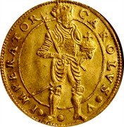 France 1 Ducat (Immobilization in the name of Charles V. Besancon) KM# 39 CAROLVS V IMPERATOR coin obverse France 1 Ducat (Immobilization in the name of Charles V. Besancon) KM# 39 CAROLVS V IMPERATOR coin obverse