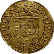 France 1 ECU (Henry II) MONETA AVREA NANCEII CVSA coin reverse France 1 ECU (Henry II) MONETA AVREA NANCEII CVSA coin reverse