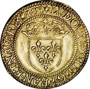 France 1 ECU (Louis XIII) LVDOVICVS. XIII. D. G. FRANC. ET. NAV. REX coin obverse