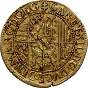 France 1 Florin (Guilder) (Charles IV and Nicole of Lorraine) CAR ET NIC D G DVC LOTH MARC D C B G coin obverse France 1 Florin (Guilder) (Charles IV and Nicole of Lorraine) CAR ET NIC D G DVC LOTH MARC D C B G coin obverse