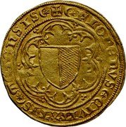 France 1 Florin (Guilder) (City of Metz. Saint Stephen) FLORENVS. CIVITATIS. METENSIS. coin obverse France 1 Florin (Guilder) (City of Metz. Saint Stephen) FLORENVS. CIVITATIS. METENSIS. coin obverse