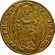 France 1 Florin (Guilder) (City of Metz. Saint Stephen) S STEPHANVS PROTHOMAR coin reverse France 1 Florin (Guilder) (City of Metz. Saint Stephen) S STEPHANVS PROTHOMAR coin reverse
