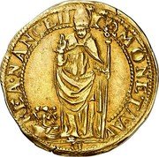 France 1 Florin (Guldenthaler) (Henry II. Duchy of Lorraine) KM# 20 MONETA AVREA NANCEII coin reverse France 1 Florin (Guldenthaler) (Henry II. Duchy of Lorraine) KM# 20 MONETA AVREA NANCEII coin reverse