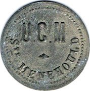 France 1 Franc (Saint Menehould) U.C.M STE MENEHOULD coin obverse France 1 Franc (Saint Menehould) U.C.M STE MENEHOULD coin obverse