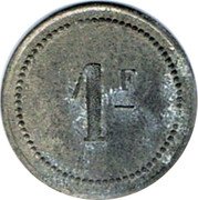 France 1 Franc (Saint Menehould) 1F coin reverse France 1 Franc (Saint Menehould) 1F coin reverse