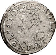 France 1 Groschen (Immobilization in the name of Charles V. Besancon) KM# 15 CAROLVS. V. IMPERATOR coin obverse France 1 Groschen (Immobilization in the name of Charles V. Besancon) KM# 15 CAROLVS. V. IMPERATOR coin obverse
