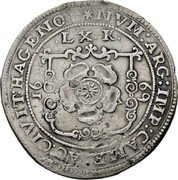 France 1 Guldenthaler (60 Kreuzer) (Leopold I Type 1. City of Hagenau) KM# 57 NVM ARG CAME AC CIVIT HAGENO LX K 1669 coin obverse France 1 Guldenthaler (60 Kreuzer) (Leopold I Type 1. City of Hagenau) KM# 57 NVM ARG CAME AC CIVIT HAGENO LX K 1669 coin obverse