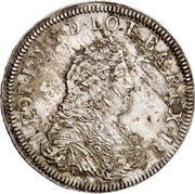 France 1 Leopold (Shield of Lorraine) KM# 105 LEOP I D G D LOT BA REX IE coin obverse France 1 Leopold (Shield of Lorraine) KM# 105 LEOP I D G D LOT BA REX IE coin obverse