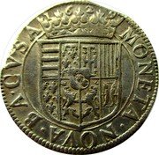 France 1 Teston (Francis II Badonviller. Duchy of Lorraine) KM# 35 MONETA NOVA BA CVSA 1629 coin reverse