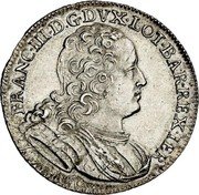 France 1 Teston (Francis III. Lorraine) KM# 126 FRANC III D G DVX LOT BAR REX IER coin obverse France 1 Teston (Francis III. Lorraine) KM# 126 FRANC III D G DVX LOT BAR REX IER coin obverse