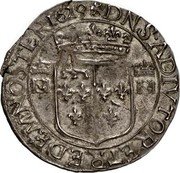 France 1 Teston (Gaston and Mary Posthumous) DNS. ADIVTOR. ET. REDEM. NOSTER. 1629 coin reverse